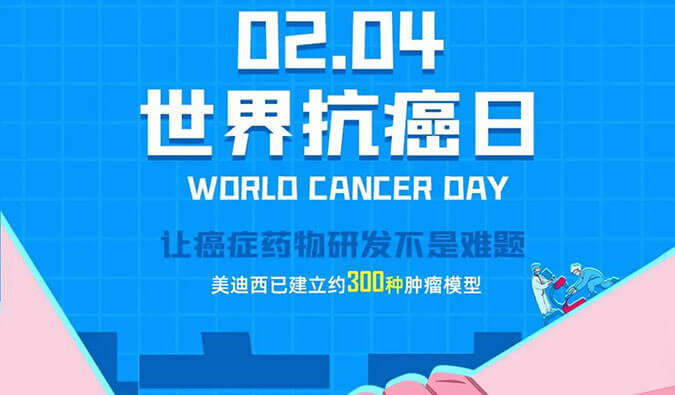 世界抗癌日：热门肿瘤模型在肿瘤药物研发中的特点