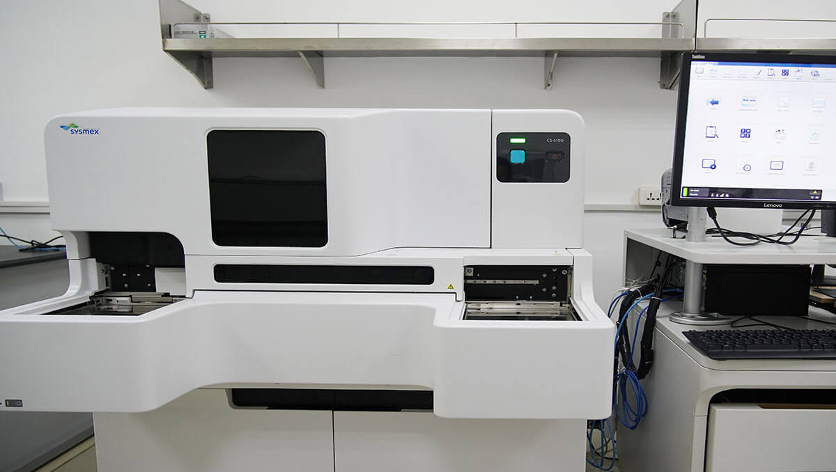 临床病理研究仪器之Sysmex CS-5100全自动凝血分析仪