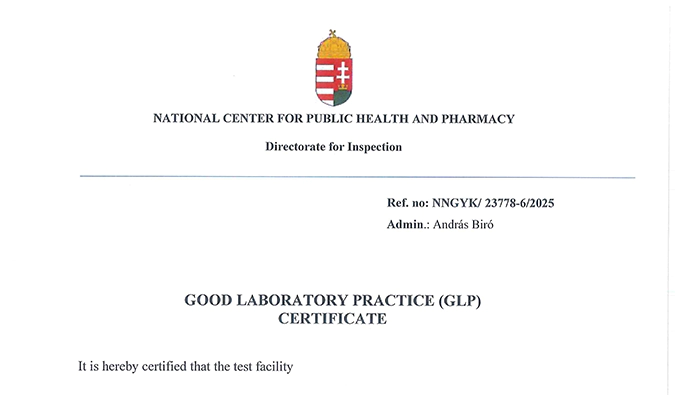 再获国际权威认可！美迪西顺利通过匈牙利OECD GLP认证