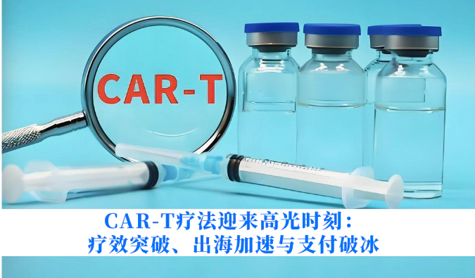 CAR-T疗法迎来高光时刻：疗效突破、出海加速与支付破冰